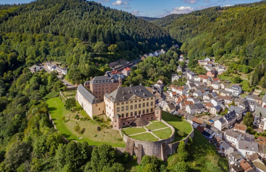 Schloss Malberg, Malberg, Bitburg-Prüm, Germany, Germany